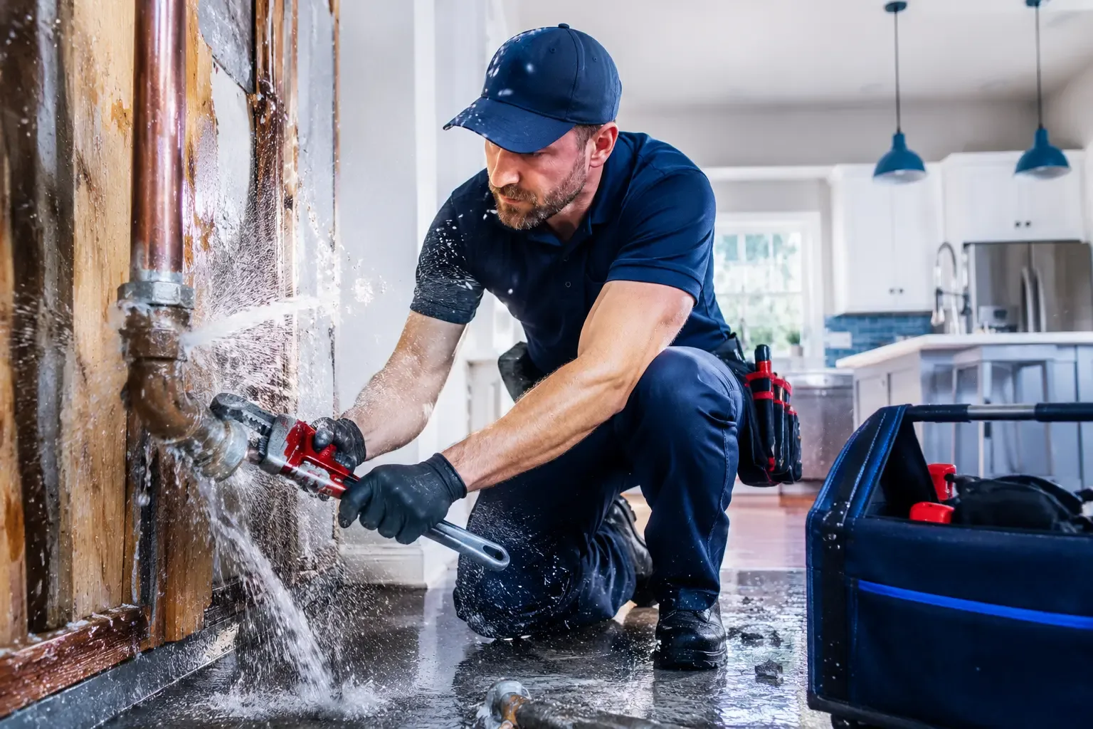 Local emergency pipe repair professionals in New Era, MI